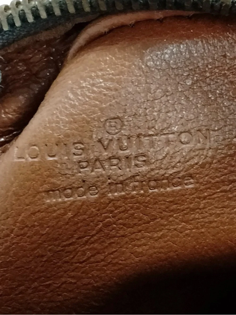 Louis Vuitton Monogram Canvas Messenger Bag in Brown and Gold